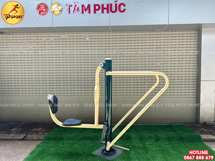 Thiết bị thể dục đa năng đạp chân, xà kép ngoài trời DN-013