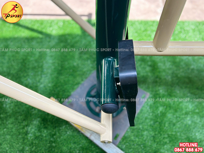 Thiết bị thể dục đa năng đạp chân, xà kép ngoài trời DN-013
