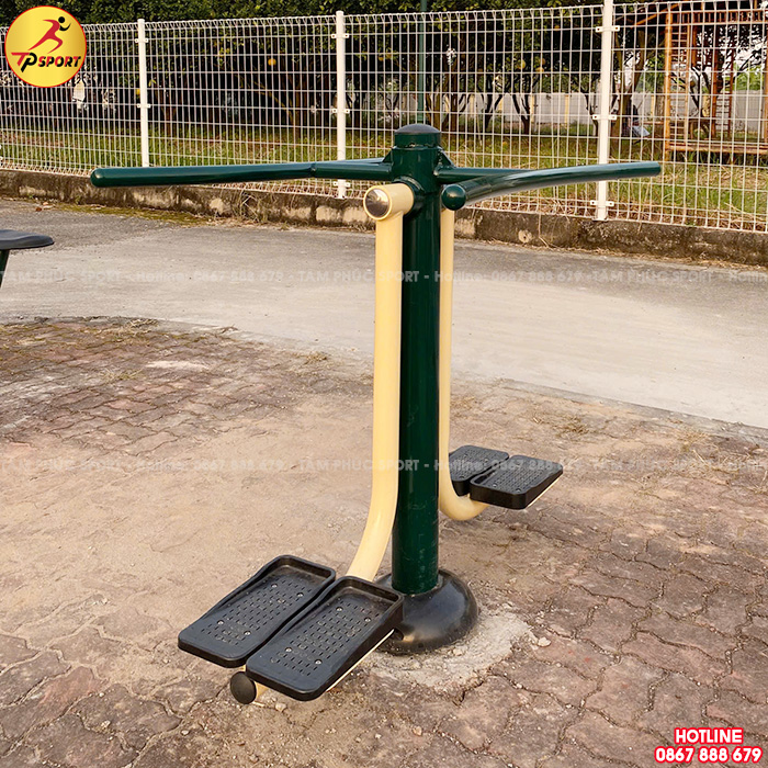 Máy thể dục tập lắc eo đôi ngoài trời PT-001
