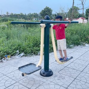Máy thể dục tập lắc eo đôi ngoài trời PT-001