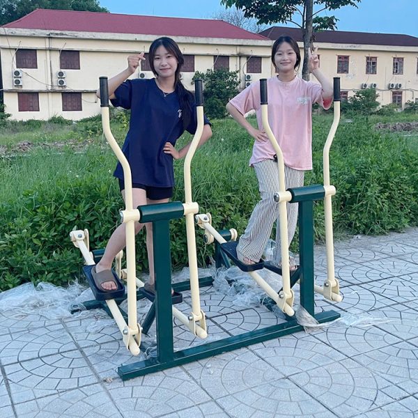 Máy thể dục chạy bộ lắc tay trên không đôi ngoài trời PT-006