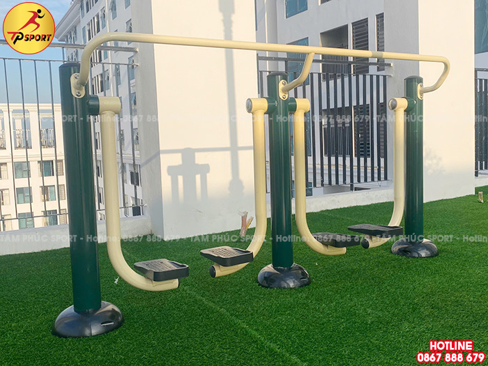 Máy thể dục đi bộ trên không đôi ngoài trời PT-007