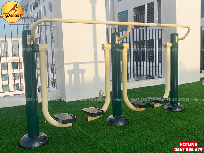 Máy thể dục đi bộ trên không đôi ngoài trời PT-007