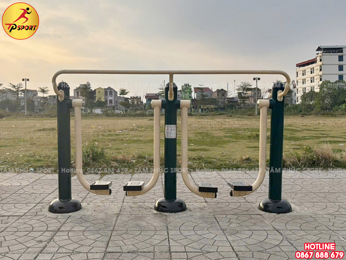 Máy thể dục đi bộ trên không đôi ngoài trời PT-007