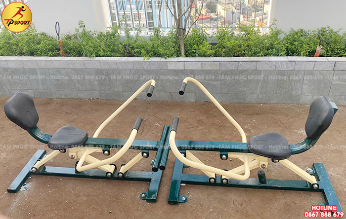 Thiết bị thể dục tập chèo thuyền ngoài trời PT-014