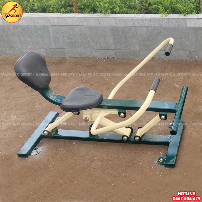 Thiết bị thể dục tập chèo thuyền ngoài trời PT-014