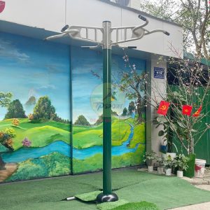 Thiết bị tập xà đơn 3 hướng 1 trụ ngoài trời PT-019