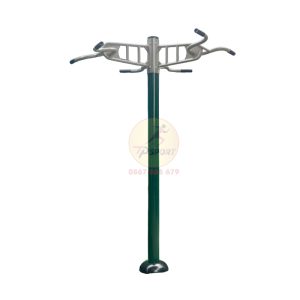 Thiết bị tập xà đơn 3 hướng 1 trụ ngoài trời PT-019