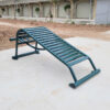 Thiết bị tập cơ lưng bụng cong đơn ngoài trời PT-021