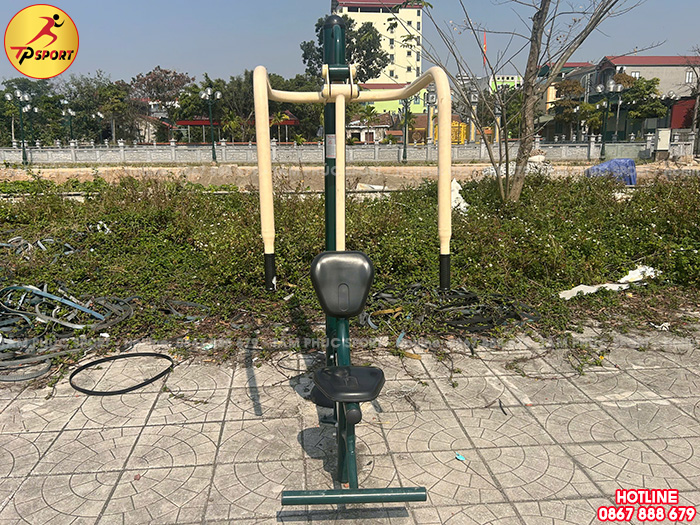 Thiết bị thể dục ngồi đẩy tay vai đơn ngoài trời PT-024