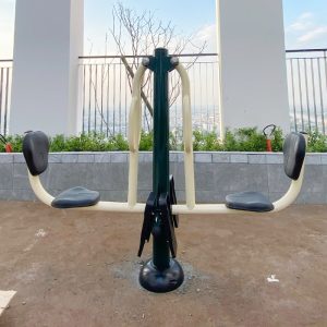 Máy tập thể dục ngồi đạp chân đôi ngoài trời PT-027