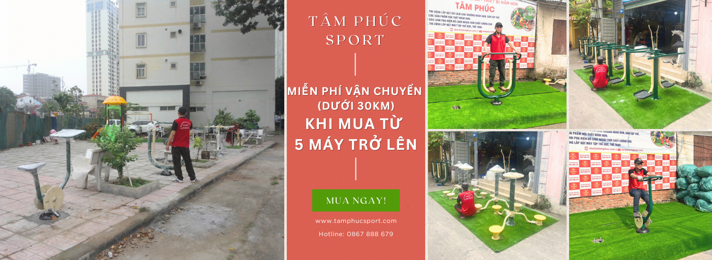 Thiết bị thể dục ngoài trời - Tâm Phúc Sport