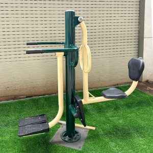 Thiết bị thể dục đa năng đạp chân và lắc eo ngoài trời DN-018