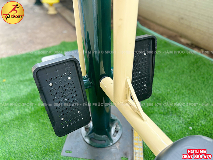 Thiết bị thể dục đa năng đạp chân và lắc eo ngoài trời DN-018