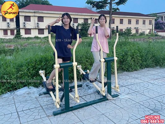 Lắp đặt máy tập thể dục ngoài trời cho sân cộng đồng tại tỉnh Quảng Ninh