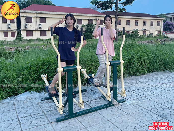 Lắp đặt máy tập thể dục ngoài trời cho sân cộng đồng tại tỉnh Quảng Ninh