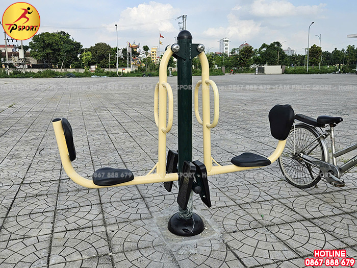 Lắp đặt thiết bị thể dục ngoài trời cho sân cộng đồng tại tỉnh Phú Thọ