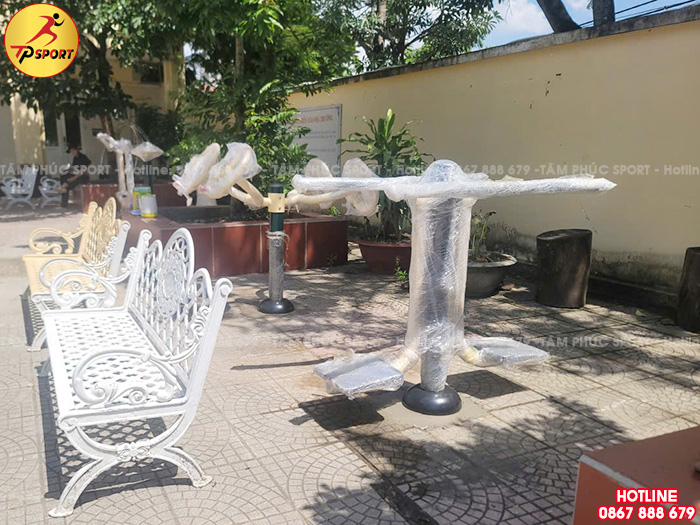 Lắp đặt thiết bị thể dục ngoài trời cho trường học tại Hải Phòng