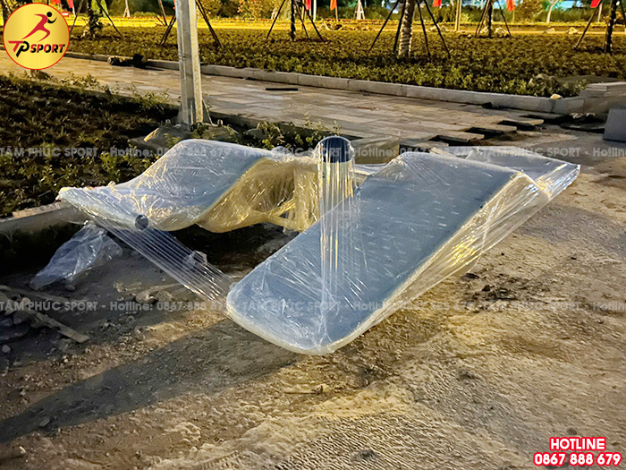 Thi công lắp đặt thiết bị thể dục ngoài trời cho công viên tại tỉnh Thanh Hoá