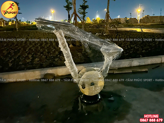 Thi công lắp đặt thiết bị thể dục ngoài trời cho công viên tại tỉnh Thanh Hoá