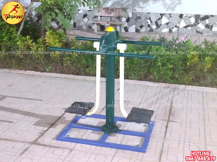 Công trình lắp đặt thiết bị thể dục ngoài trời và đồ chơi vận động cho trường tiểu học