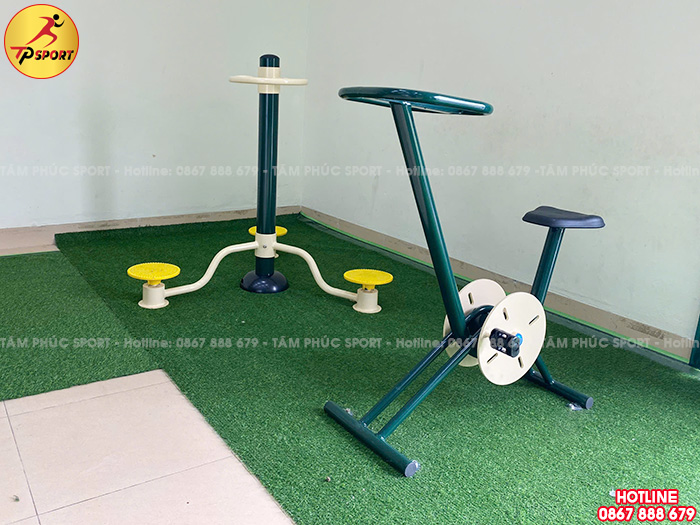 Lắp đặt thiết bị thể dục cho phòng tập đa năng trường học cấp 2 tại Bắc Ninh