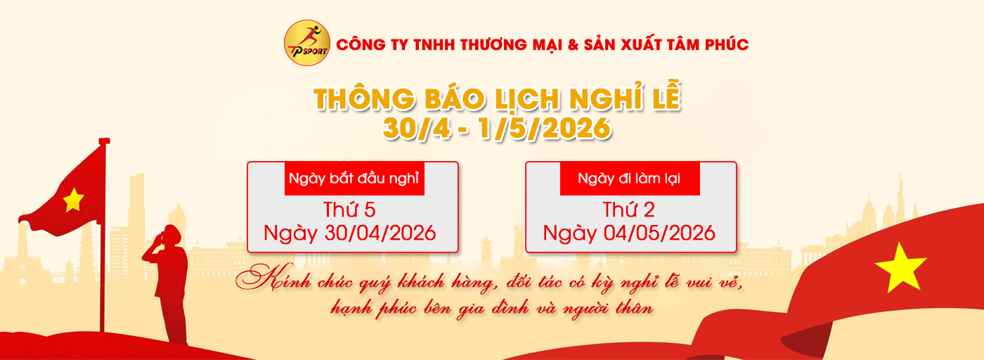 Thông báo nghỉ lễ 30/4 - 1/5/2026