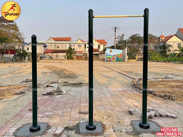Tiêu chuẩn kỹ thuật lắp đặt xà đơn ngoài trời tại khu dân cư