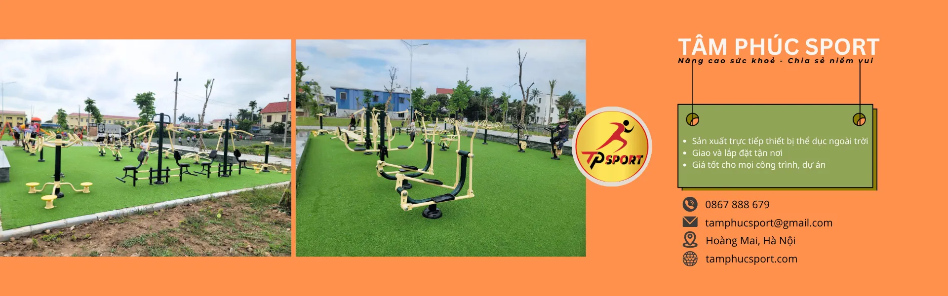 Banner Tâm Phúc Sport