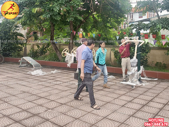 Công tác lắp đặt thực hiện nghiêm túc, an toàn và chất lượng cao